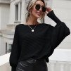 Ženska ohlapna bluza 6770 črna