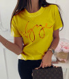 Ženska majica Voyage AR0851 rumena