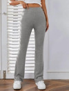 Ženske enobarvne hlače AR1293 siva