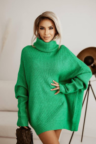 Ženska tunika iz pletenine 001201 zelena
