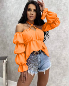 Ženska atraktivna bluza 8542 oranžna