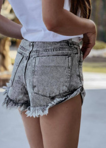 Ženske kratke džins hlače 43161