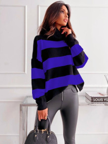 Ženski črtasti pulover 88102