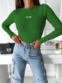 Ženska oprijeta bluza AR31101 zelena