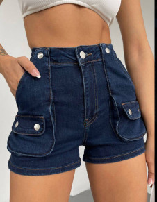 Ženske kratke džins hlače P1554
