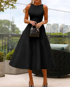 Ženska obleka 05157 črna