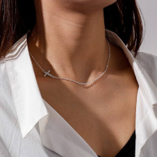 Ženska ogrlica SP431 srebrna